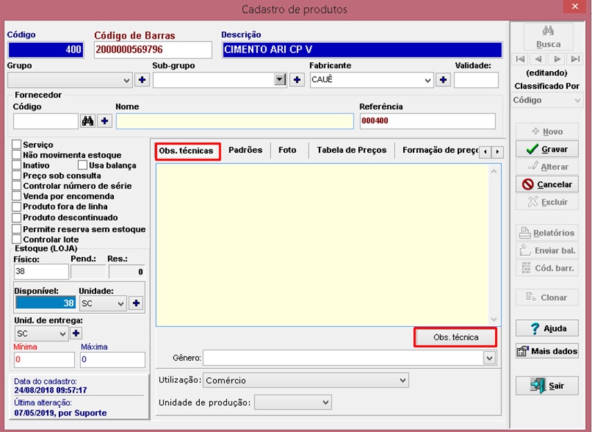 Melhorias nas obs. impressas - Observações técnicas_06